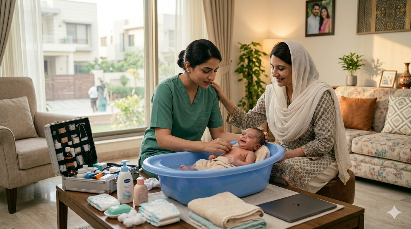 Mother and baby care at home