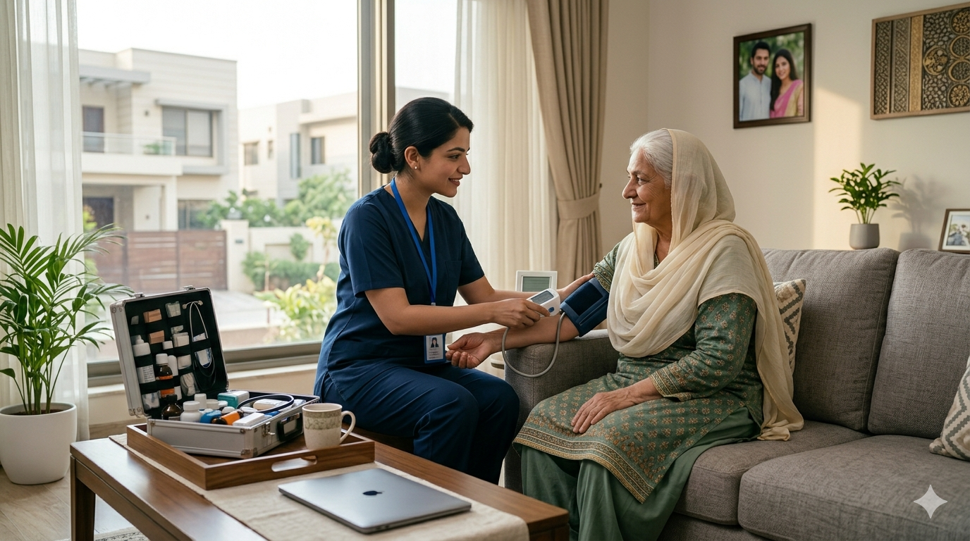 Home nursing care Lahore